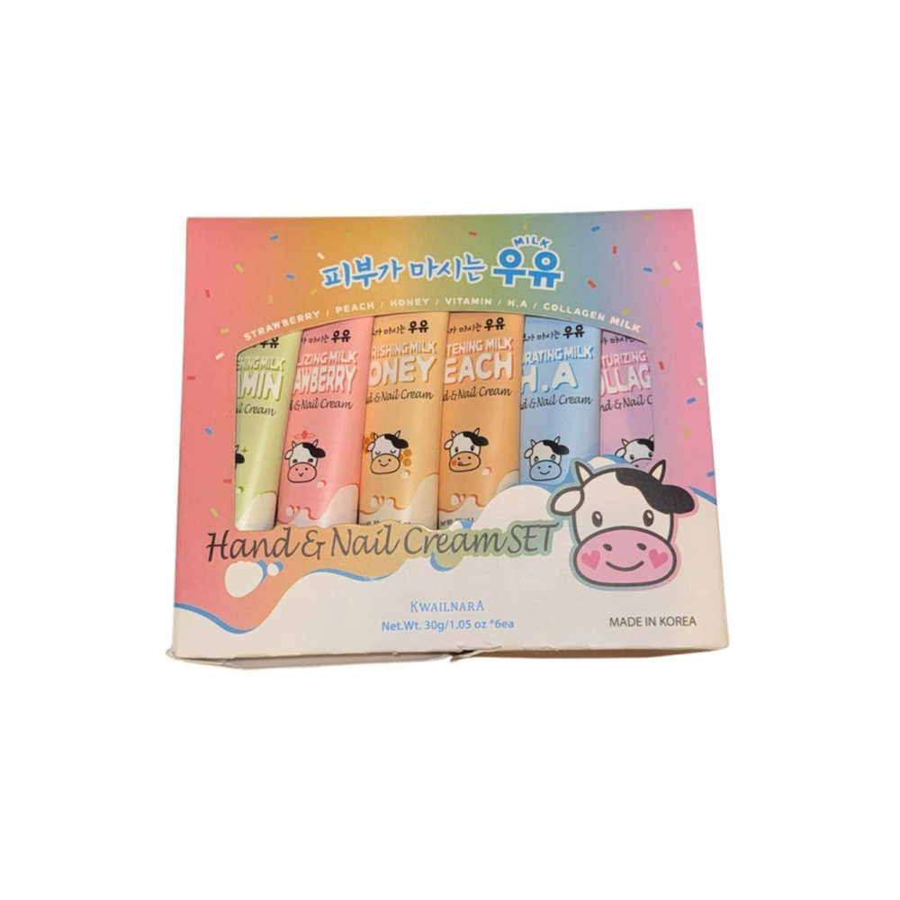 Women's KWAILNARA Hand & Foot Care Set One Size White Pink